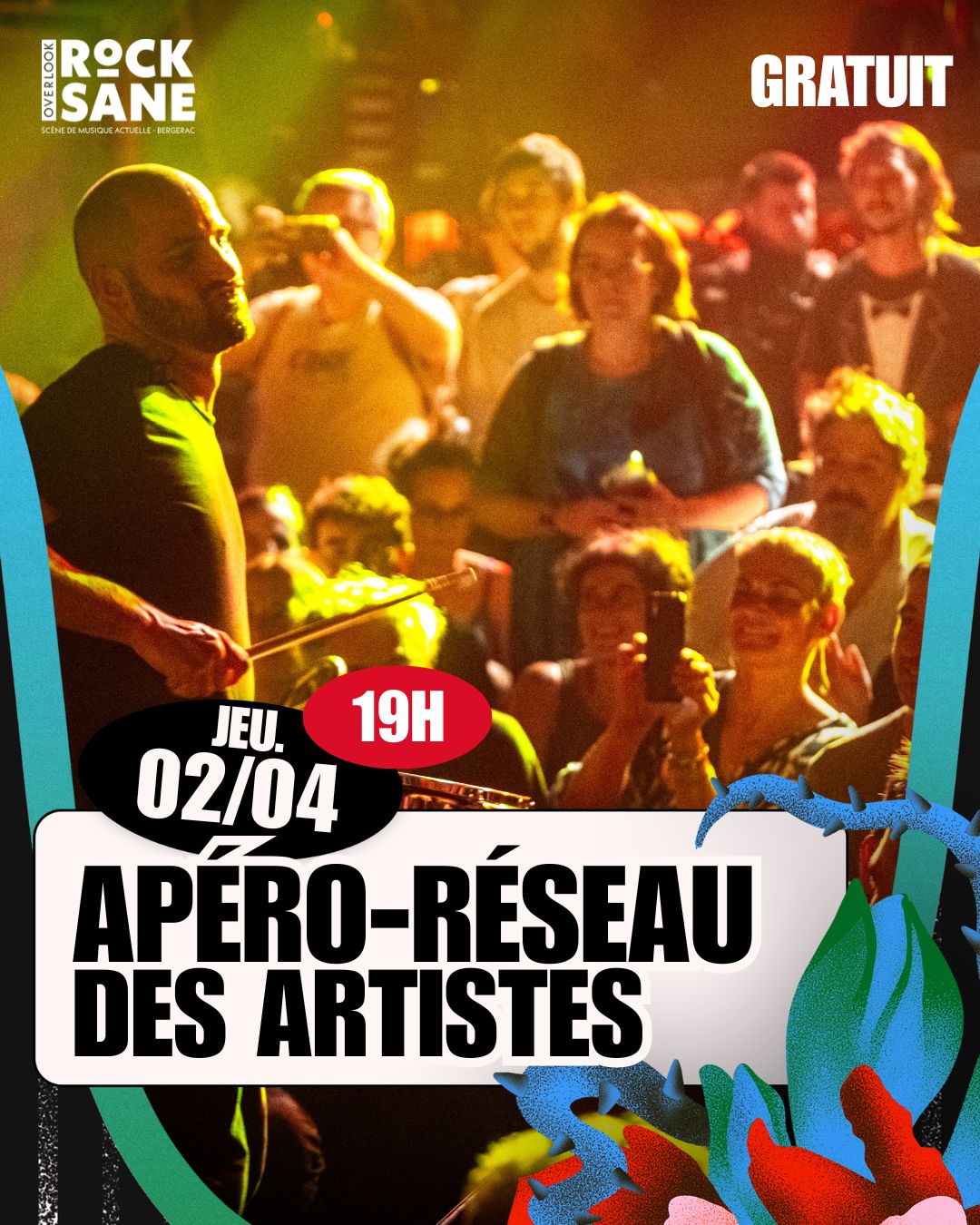 APERO RESEAU DES ARTISTES - ROCKSANE