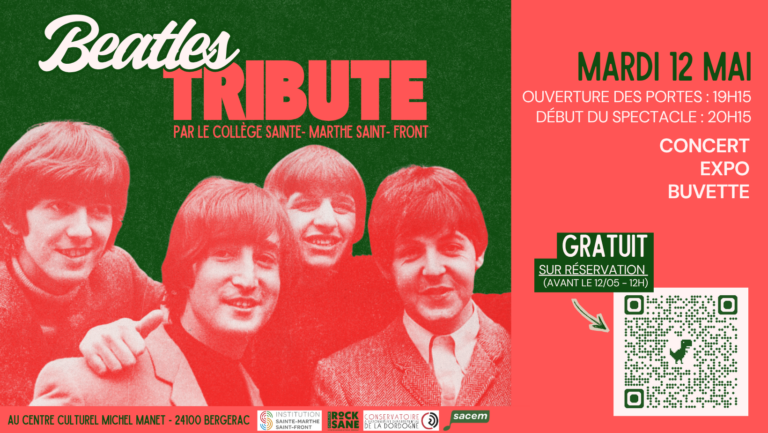 Beatles affiche a3 (Couverture Facebook)